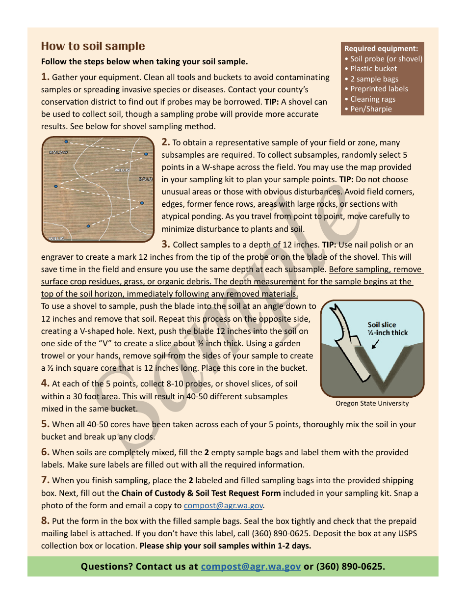 Form AGR-6491 Grant Agreement Contract - Compost Reimbursement Program - Sample - Washington, Page 13