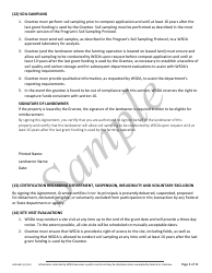 Form AGR-6491 Grant Agreement Contract - Compost Reimbursement Program - Sample - Washington, Page 6