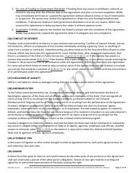 Form AGR-6491 Grant Agreement Contract - Compost Reimbursement Program - Sample - Washington, Page 9