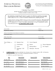 Document preview: Sample Judicial Financial Disclosure Report - Kansas