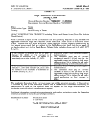Heavy Construction Wage Rates - City of Houston, Texas, Page 2