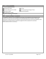 Form AID437-1 Intergovernmental Personnel Act (Ipa) Assignment Agreement, Page 3