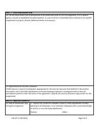 Form AID437-1 Intergovernmental Personnel Act (Ipa) Assignment Agreement, Page 4