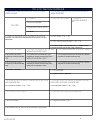 Form AID500-13 Partner Information Form, Page 4