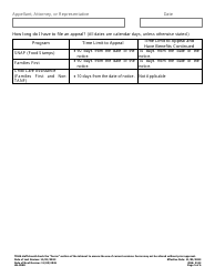 Form HS-3058 Consolidated Snap, Families First, and Child Care Assistance Appeal Request - Tennessee, Page 5