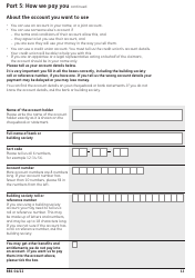 Form BB1 Bereavement Benefits Claim Form - United Kingdom, Page 13