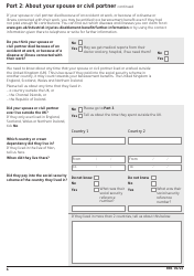 Form BB1 Bereavement Benefits Claim Form - United Kingdom, Page 6