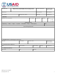 Form AID512-2 Printing/Distribution Request