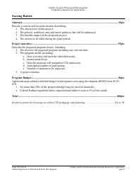 Form 05-24-032 Perkins V Professional Development Grant Request for Application - Alaska, Page 10