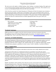 Form 05-24-032 Perkins V Professional Development Grant Request for Application - Alaska, Page 6