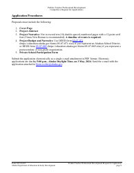 Form 05-24-032 Perkins V Professional Development Grant Request for Application - Alaska, Page 9