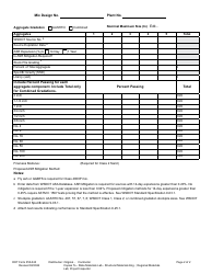 DOT Form 350-040 Concrete Mix Design - Washington, Page 2