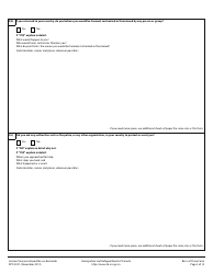 Form RPD.02.01 Basis of Claim Form - Canada, Page 3