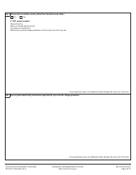 Form RPD.02.01 Basis of Claim Form - Canada, Page 5