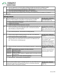 Worksheet &amp; Rubric - U.S. Treasury Capital Projects Fund for Libraries Application - Vermont, Page 10