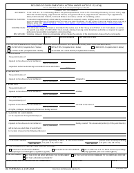 Document preview: DA Form 2627-2 Record of Supplementary Action Under Article 15, Ucmj