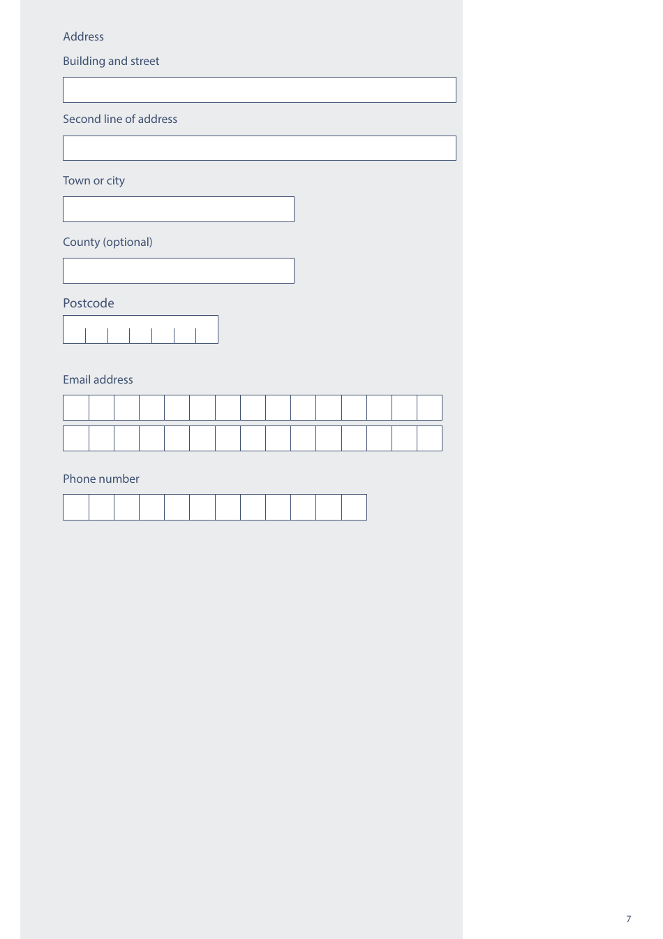 Form PA1A Probate Application - Without a Will - Probate Practitioners - United Kingdom, Page 7