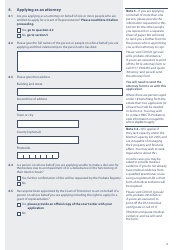 Form PA1A Probate Application - Without a Will - Citizen Applicants - United Kingdom, Page 13