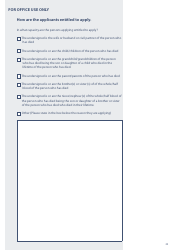 Form PA1A Probate Application - Without a Will - Citizen Applicants - United Kingdom, Page 20