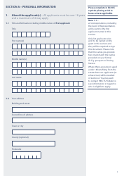 Form PA1A Probate Application - Without a Will - Citizen Applicants - United Kingdom, Page 2