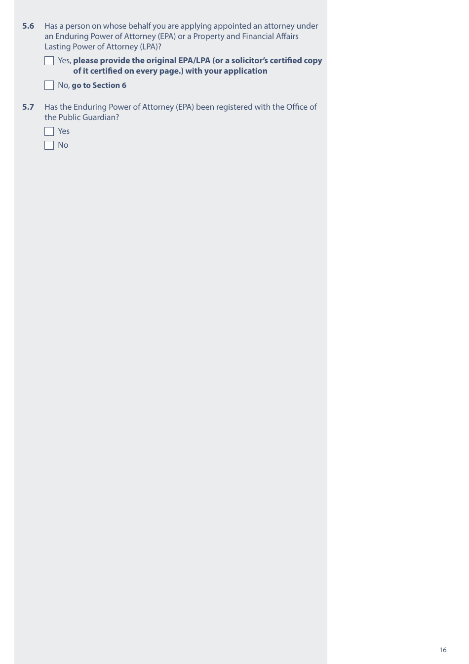 Form PA1P Probate Application - With a Will - Citizen Applicants Only - United Kingdom, Page 16