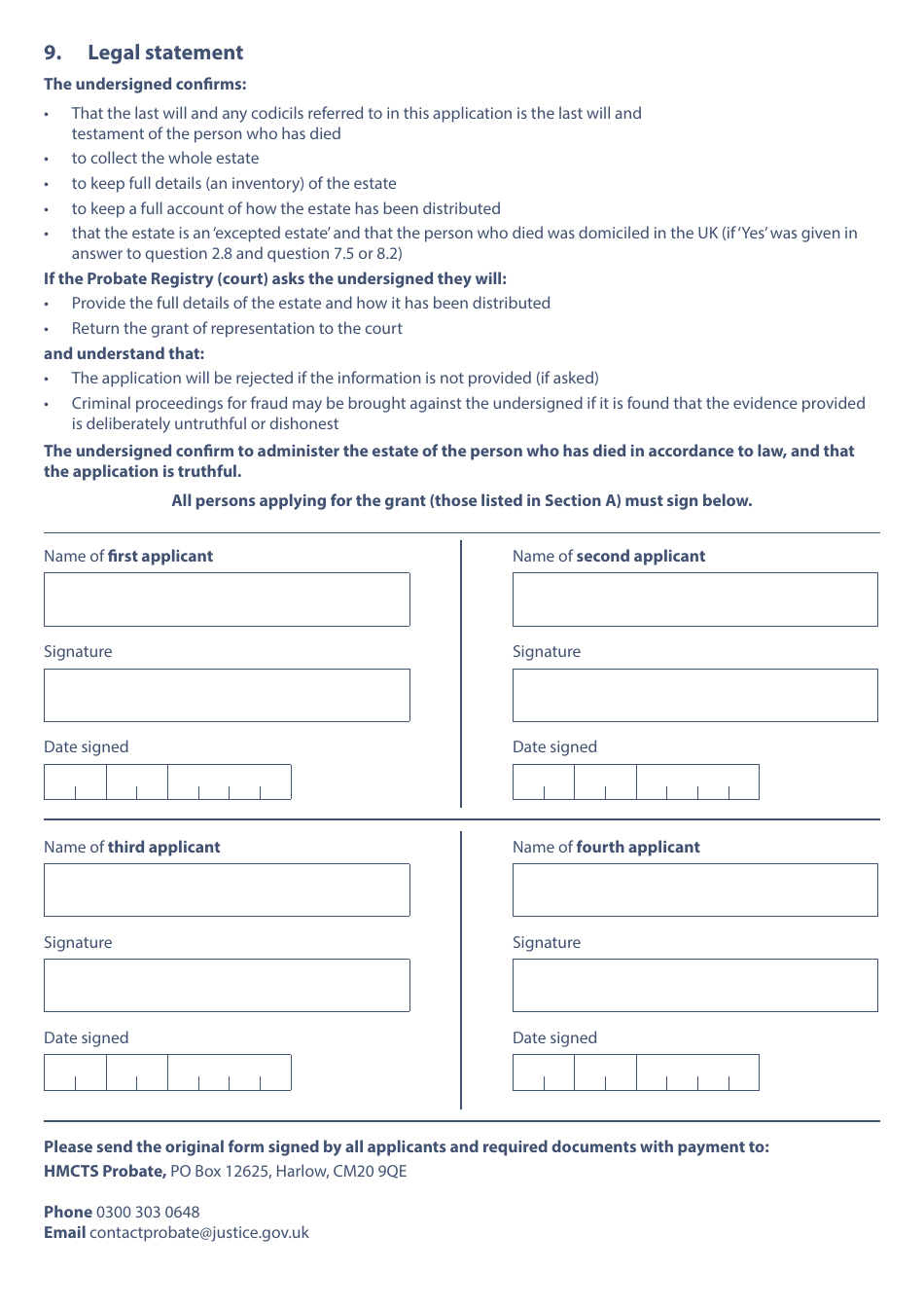 Form Pa1p Download Fillable Pdf Or Fill Online Probate Application With A Will Citizen 6239