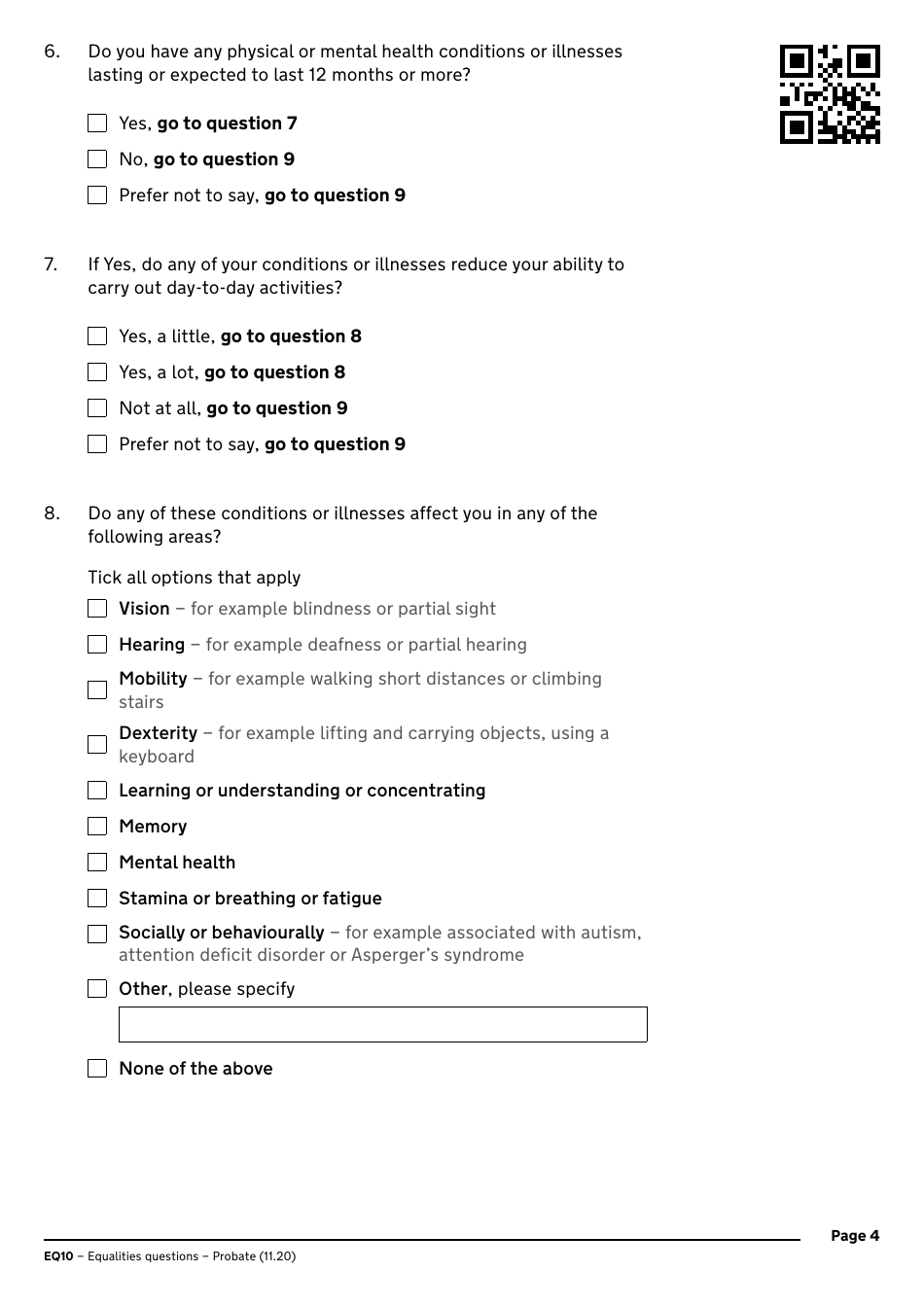 Form PA1P Probate Application - With a Will - Citizen Applicants Only - United Kingdom, Page 26