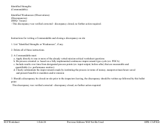 Form D-1 Sui Worksheet - Education and Training, Page 3