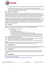 Pre-season Application and Agreement Operations - Washington, Page 21