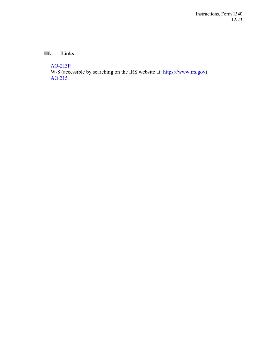 Instructions for Form 1340 Application for Payment of Unclaimed Funds - North Dakota, Page 5