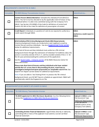 Money Transmission License New Application Checklist (Company) - Texas, Page 6