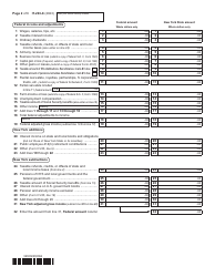 Form IT-203-X Amended Nonresident and Part-Year Resident Income Tax Return - New York, Page 2