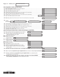 Form IT-203-X Amended Nonresident and Part-Year Resident Income Tax Return - New York, Page 4