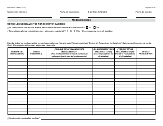 Formulario DDD-2121A-S Suplemento De Plan De Servicio Centrado En La Persona (Pcsp) Para El Plan Individualizado De Servicio Familiar (Ifsp) - Arizona (Spanish), Page 6