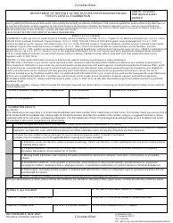 Document preview: DD Form 2813 Department of Defense Active Duty/Reserve/Guard/Civilian Forces Dental Examination