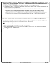 DD Form 2930 Privacy Impact Assessment (Pia), Page 3