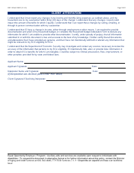 Form RRP-1016A Refugee Cash Assistance Household Budget Attestation Form - Arizona, Page 2