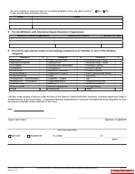 Form SDSC CIV-023 Application to Serve as Mediator and/or Arbitrator - County of San Diego, California, Page 6