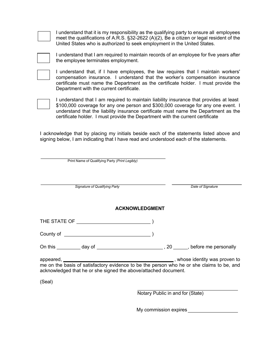 Arizona Security Guard Agency Renewal Responsibilities - Fill Out, Sign 