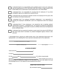 Private Investigation Agency Renewal Responsibilities - Arizona, Page 2