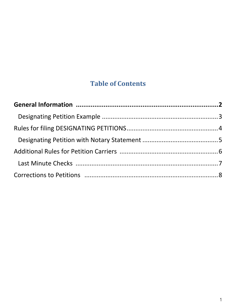 Candidates Petition Running for Office - Warren County, New York, Page 2