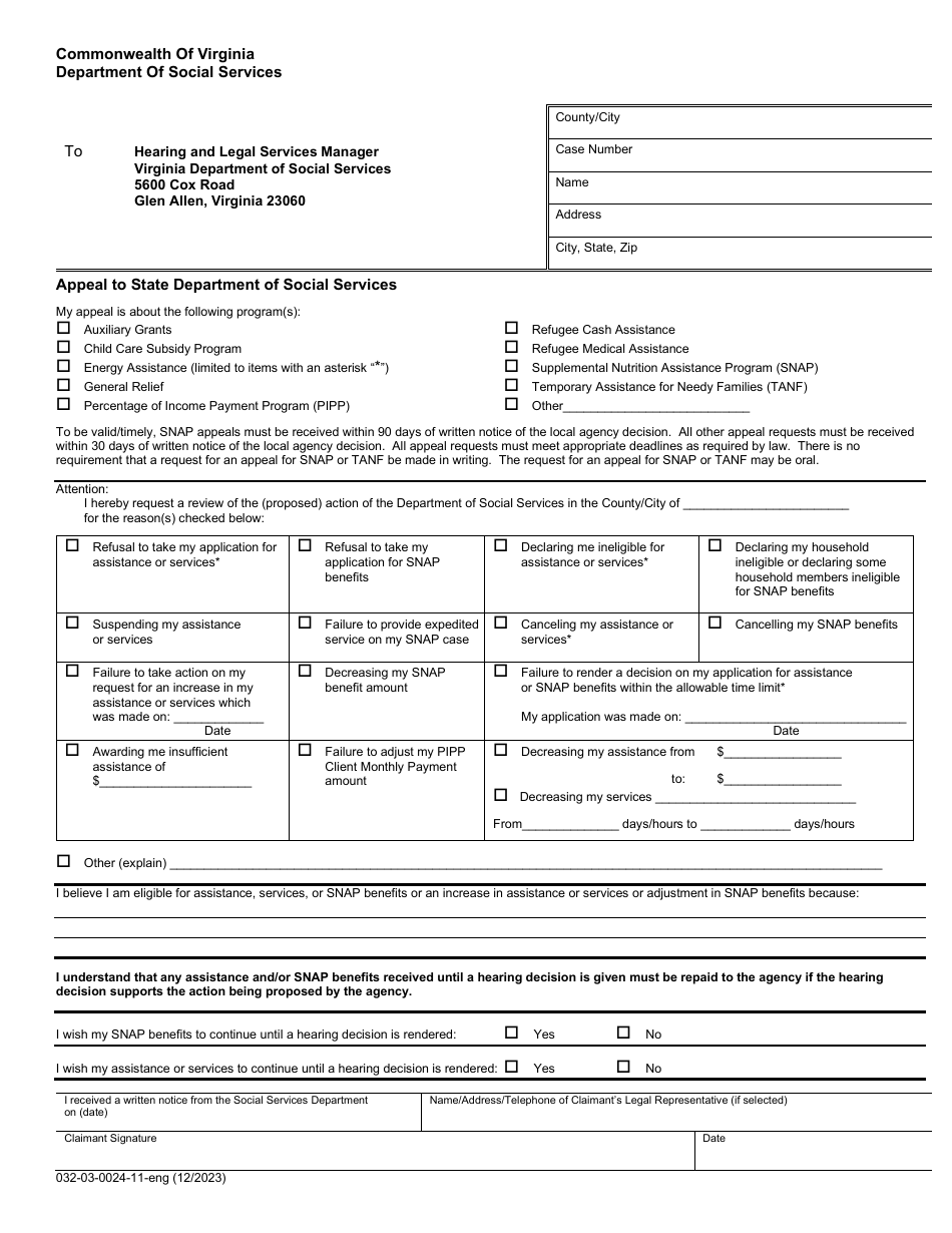 Form 032-03-0024-11-ENG - Fill Out, Sign Online and Download Fillable ...