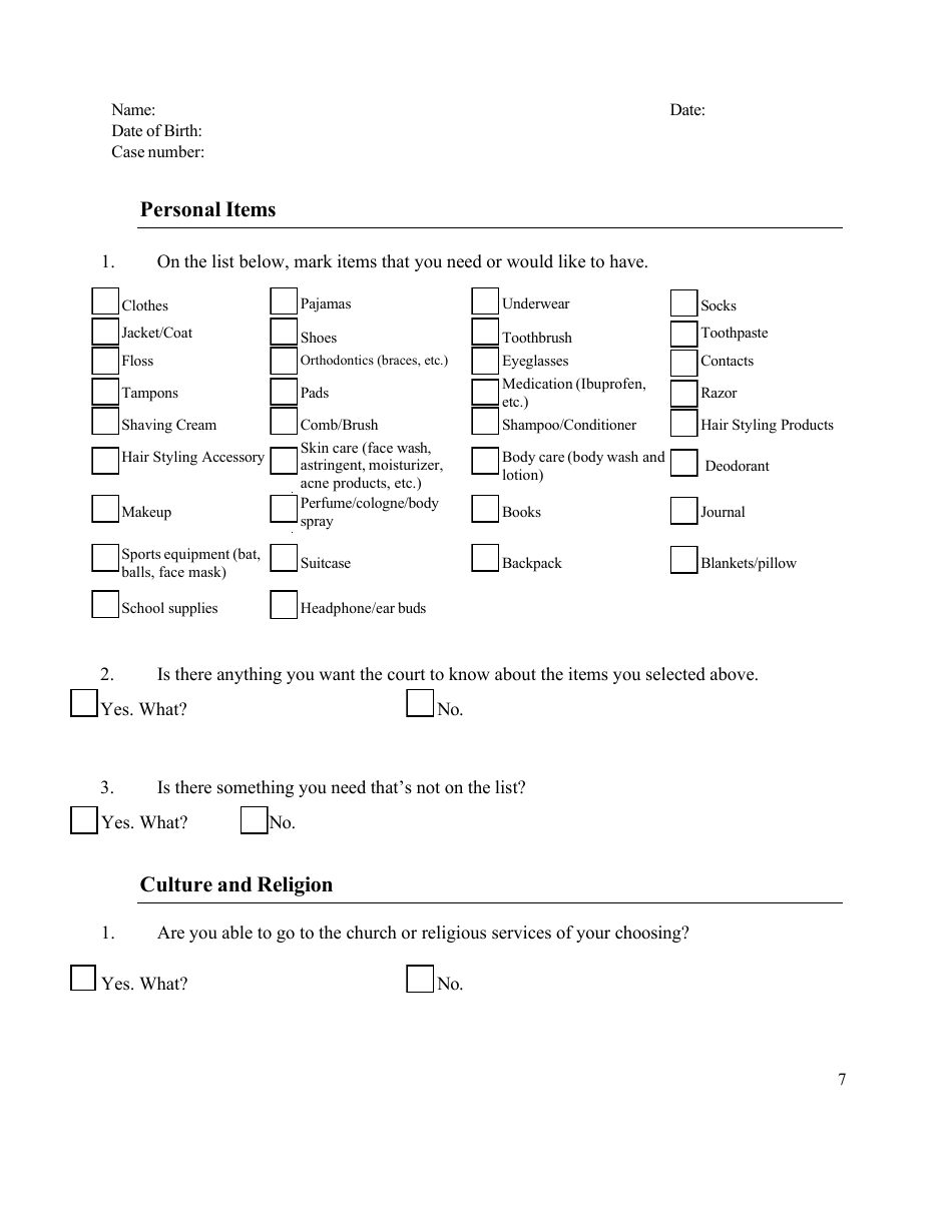 Youth Court Report - Kansas, Page 7