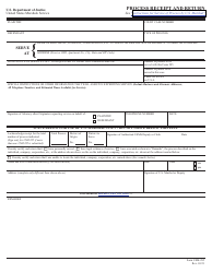 Form USM-285 Process Receipt and Return