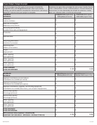 Form NWT9435 Application for Medium Arts Project Grant - Northwest Territories, Canada (English/French), Page 3