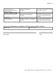 Appendix A Acute Uncomplicated Lower Urinary Tract Infection, Women Patient Form - Virginia, Page 10