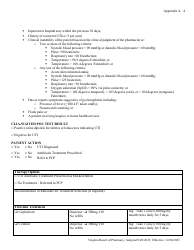 Appendix A Acute Uncomplicated Lower Urinary Tract Infection, Women Patient Form - Virginia, Page 9