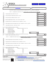 Document preview: Form 5802 Fiduciary Federal Tax Deduction Schedule - Missouri, 2023