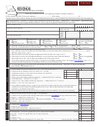 Form MO-1041 Fiduciary Income Tax Return - Missouri