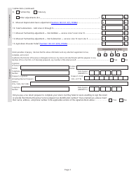 Form MO-1065 Partnership Return of Income - Missouri, Page 2